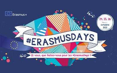 #Erasmusdays 2021 : vers l’Europe et au-delà !