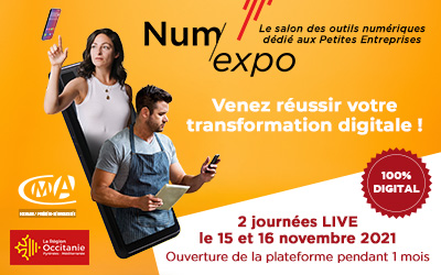 Num’Expo : un salon 100% digital dédié aux TPE