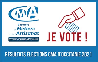Résultats des élections Chambre de Métiers et de l’Artisanat de Région Occitanie